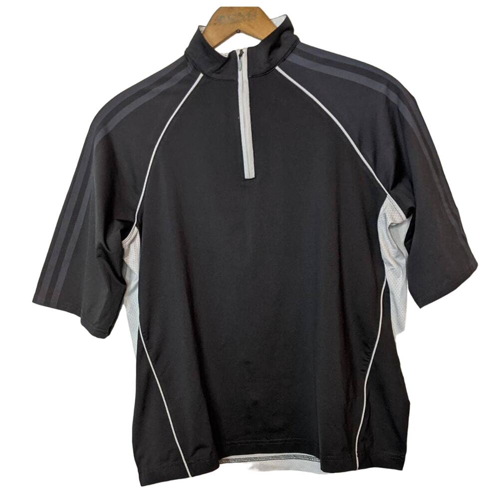 Adidas Clima Cool Athletic Pull Over L Athletic Running Camp Cycling Summer
